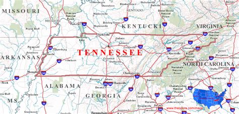 tennessee maps