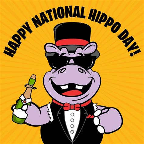 happy national hippo day celebrate  hippo trivia hippo direct