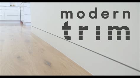 modern trim youtube