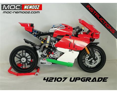 Lego Moc 42107 Ducati Italian Upgrade By Moc Nemooz