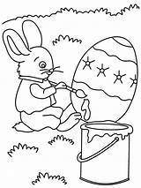 Coloring Painting Kids Pages Paint Printable Drawings Rabbit Print Pdf Sheets Cartoon  Popular Eggs Collection Paintingvalley Coloringhome sketch template