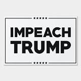 Impeach Trump Sign Yard Signs sketch template