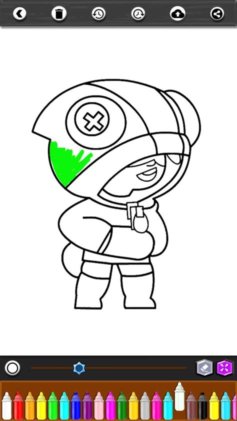 brawl stars coloring pages sprout coloring  drawing