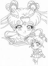 Coloring Sailor Moon Pages Chibi Sheets Adult Colouring Books Cute Deviantart Drawing Lineart Hope Light Choose Board Printable sketch template