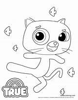 Coloring Wishing Bartleby Cat sketch template