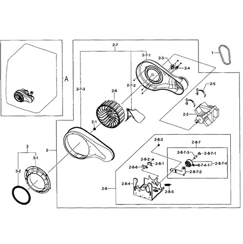 samsung dvewbeuf dryer timing gear drum belt genuine oem