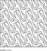 Tessellation Printable Coloring Pages sketch template