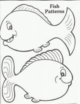 Fish Template Printable Coloring Kids Dr Seuss Outline Cutouts Pages Clipart Templates Two Crafts Drawing Patterns Blank Preschool Printables Print sketch template