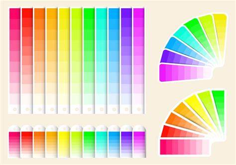 color swatches vector   vector art stock graphics images