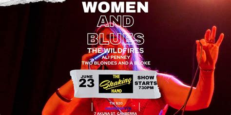 the wildfires present women and blues humanitix