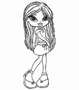 Bratz Kidz Coloring Pages Kleurplaten Kids Babyz Print Kleurplaat Fun Van Barbie Printable Popular Zo sketch template