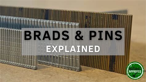 Brads And Pins The Ultimate Explanation Stapling And Nailing Ltd