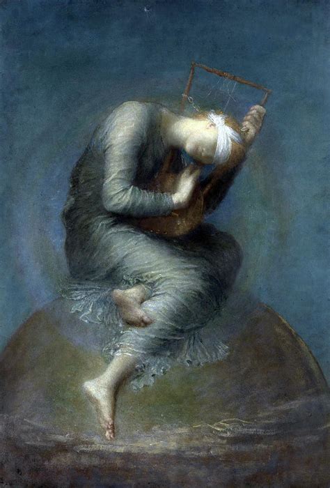 hope painted   painting  george frederic watts pixels