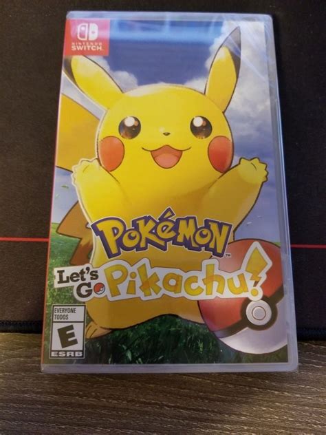 Pokemon Let S Go Pikachu Nintendo Switch Brand New Free Usps Shipping