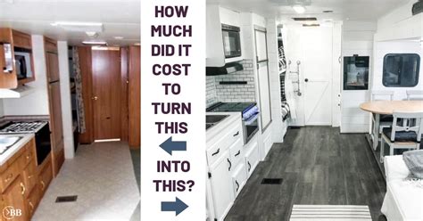 diy rv remodel total cost    worth   busy budgeter