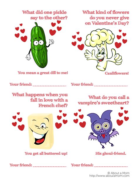 Funny Printable Valentines Day Cards