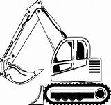 Bulldozer Coloring Side Pages Wecoloringpage sketch template