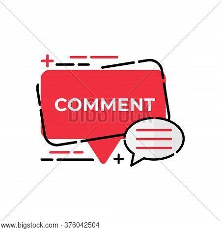 comment comment icon vector photo  trial bigstock