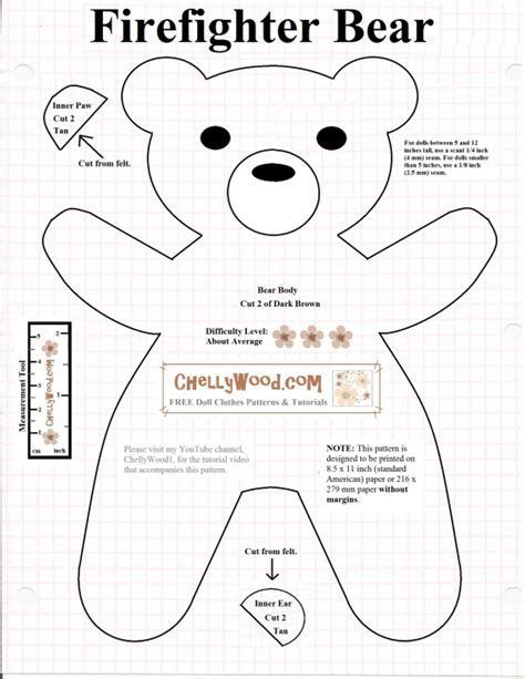 teddy bear sewing pattern bear patterns sewing teddy bear patterns