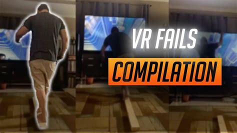 The Funniest Vr Fails And Reactions Compilation Youtube