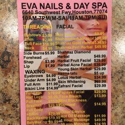eva nails  day spa  reviews nail salons  southwest fwy