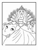 Barbie Coloring Pages Princess Drawing Color Games Printable Island Wedding Kids Sheets Print Charm Popular Rapunzel Cartoon Coloringhome School Paintingvalley sketch template