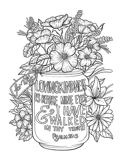 scripture coloring page  adult coloring pages printable adult