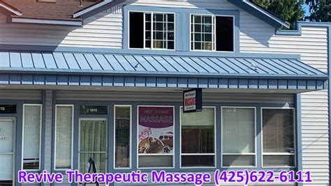 revive therapeutic massage professional asian massage everett wa
