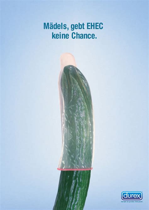 copyranter new durex condoms ad tastefully addresses the german cucumber e coli outbreak