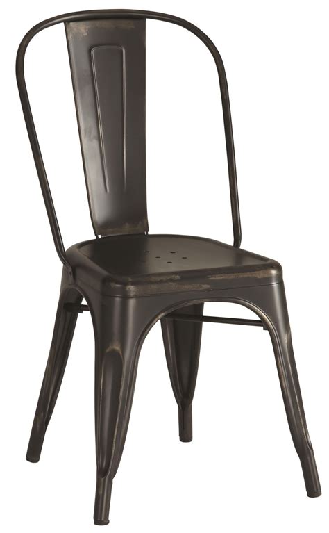 Bellevue Black Metal Dining Chair Set Of 4 From Coaster 105612