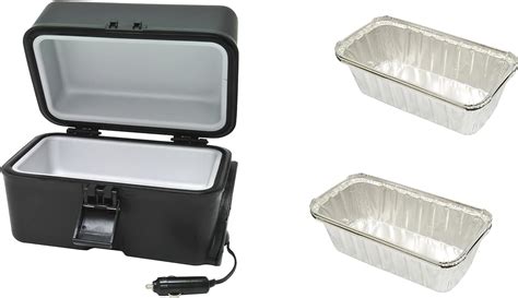 amazoncom roadpro portable  volt cooking  warming oven bundle   aluminum foils