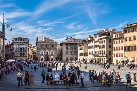florence italy central square editorial photography image  travel central