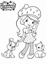Coloring Strawberry Shortcake Pages Pupcake Custard Printable Cartoon Supercoloring Books Dot Kids Categories Sheets Disney Print Drawing Printing Instructions sketch template