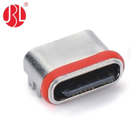 usb   sf ipx waterproof usb type  receptacle pin smd  angle