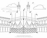 Islamic Homeschooling Dots Joining Ramadan sketch template