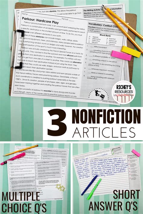 nonfiction articles  questions nonfiction articles nonfiction