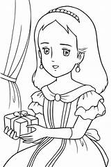 Sara Colorare Coloring Princesse Da Principessa Di Disegni Pages Una Princess Lovely Disney sketch template