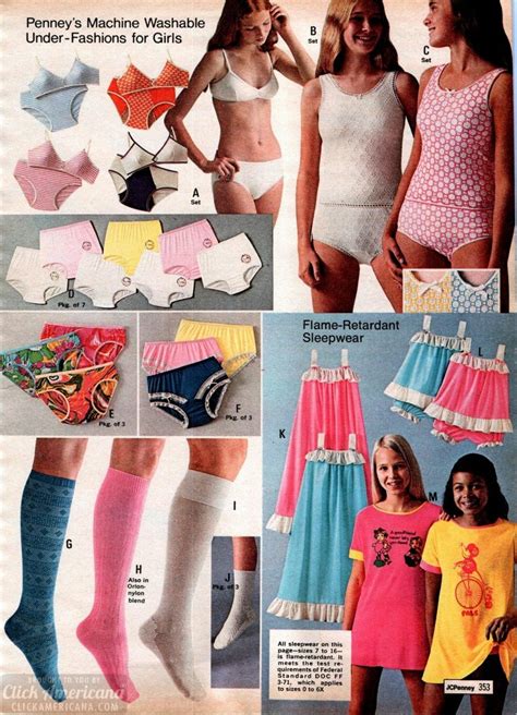 clothes  girls    jc penney catalog click americana