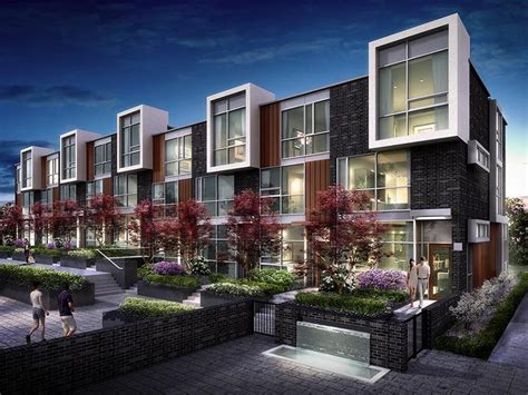 contemporary townhomes images  pinterest terraced modern townhouse townhouse