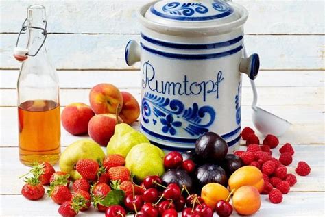Rumtopf Fruit And Rum Pot Recipe German Culture Rumtopf Rumtopf