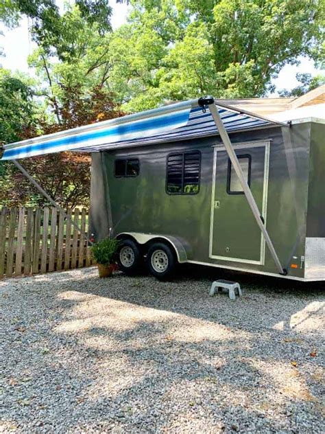 cargo trailer camper conversion  love camping