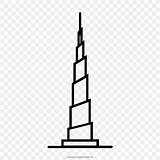Burj Khalifa Dessin Colorir Jumeirah Grattacielo Freepng Coloriage Livre Img2 Khor Gratte Ciel Ultracoloringpages sketch template