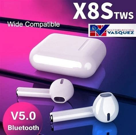 audifonos xs  bluetooth manos libres airpods stereo tws   en mercado libre