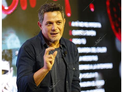 presentacion del nuevo disco de alejandro sanz archivo abc