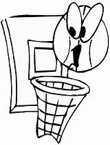 Basketball Coloring Sheet Pages Library Clipart sketch template