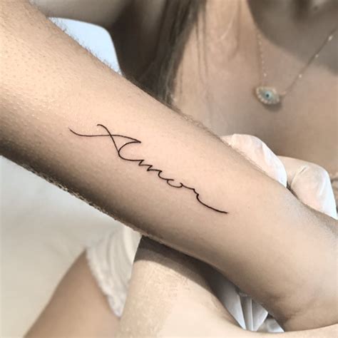 Tatuaje Frase Amor Tatuajes Para Mujeres