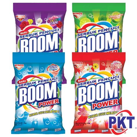 boom detergent powder kg shopee malaysia