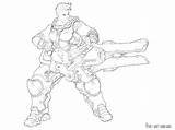 Overwatch Zarya Widowmaker Sketches Sketchite sketch template