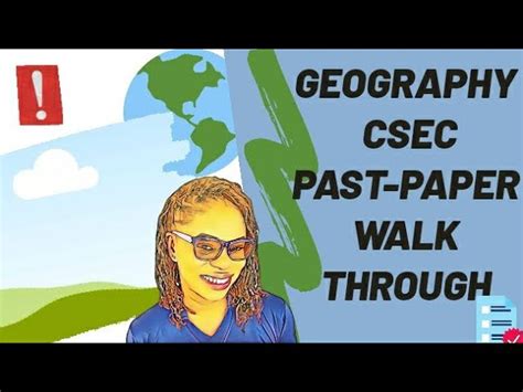 geography csec  papers  answers csec geography june