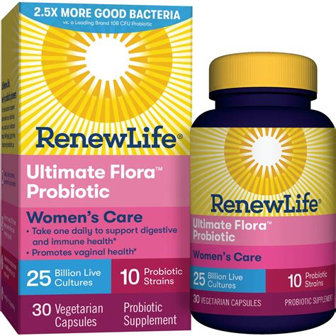 renew life womens probiotic  womens probiotic  billion  ct